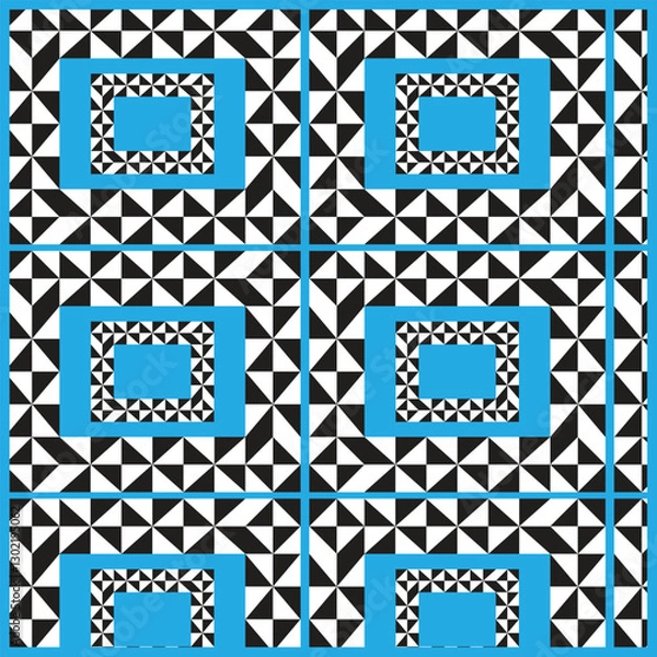 Obraz seamless geometric pattern