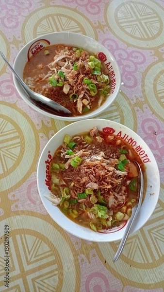 Obraz Soto traditional food from java
