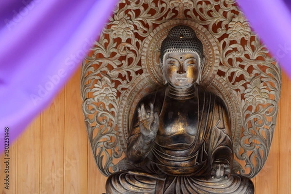 Obraz 小さな薬師如来坐像