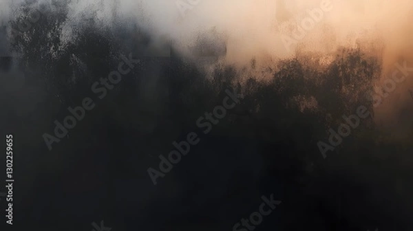 Fototapeta 36. A moody gradient moving from dark charcoal gray to warm bronze for a mysterious and refined feel