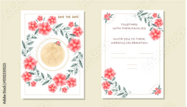 Obraz wedding invitation