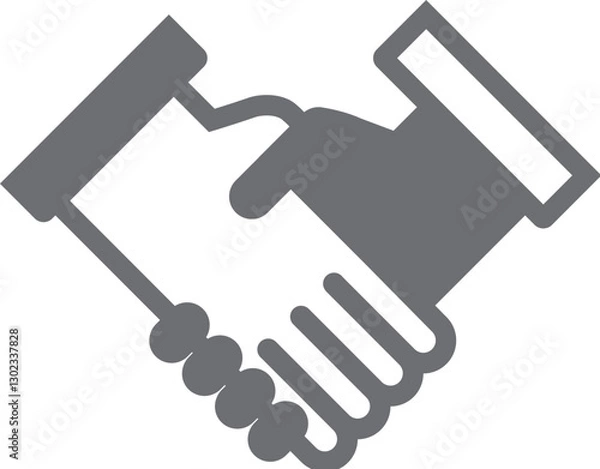 Obraz Hand shake icon