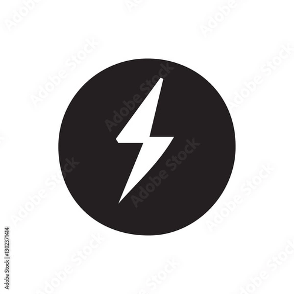 Fototapeta vector power icon