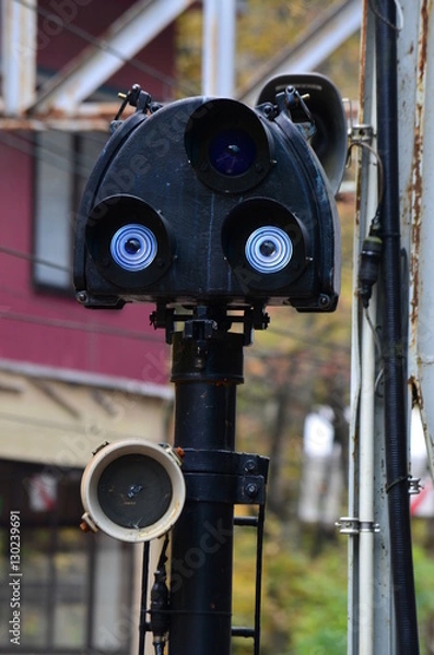 Fototapeta Train signal.