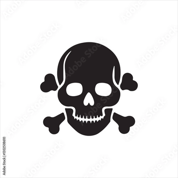 Obraz skull and crossbones