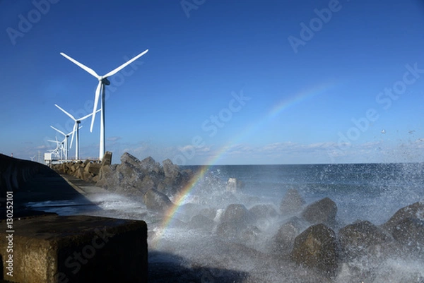 Obraz 風力発電機