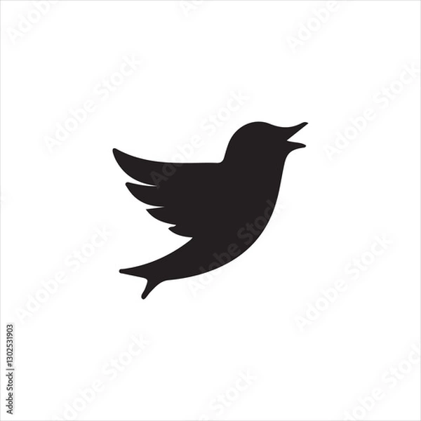 Obraz silhouette of a bird