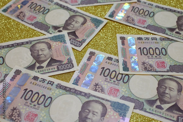 Obraz 一万円札　日本の紙幣