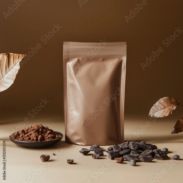 Obraz Plain protein pouch with simple background