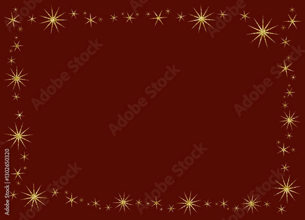 Obraz Sparkle star with glitter background luxury shiny glimmer festive backdrop