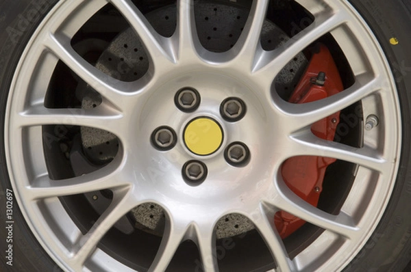 Fototapeta alufelge