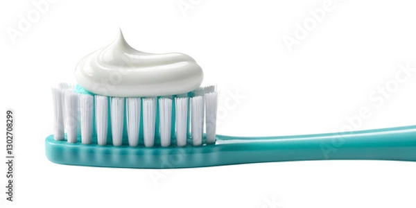 Fototapeta Close-Up of Toothpaste on a Toothbrush – Isolated on Transparent Background
Toothpaste on Toothbrush Macro Shot – High-Quality Transparent Cutout