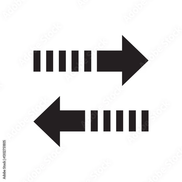 Obraz vector arrow icon