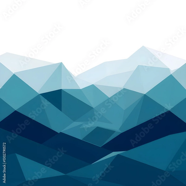 Obraz abstract art background with geometric shapes 