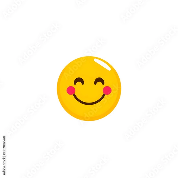 Obraz happy smiley emoji