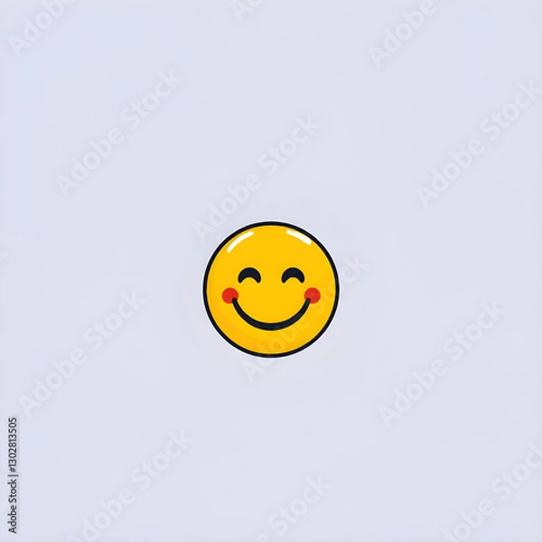 Obraz happy smiley emoji