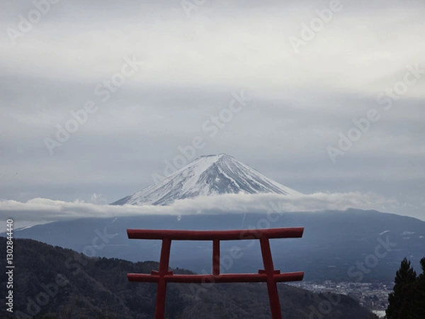 Obraz snow covered mountains