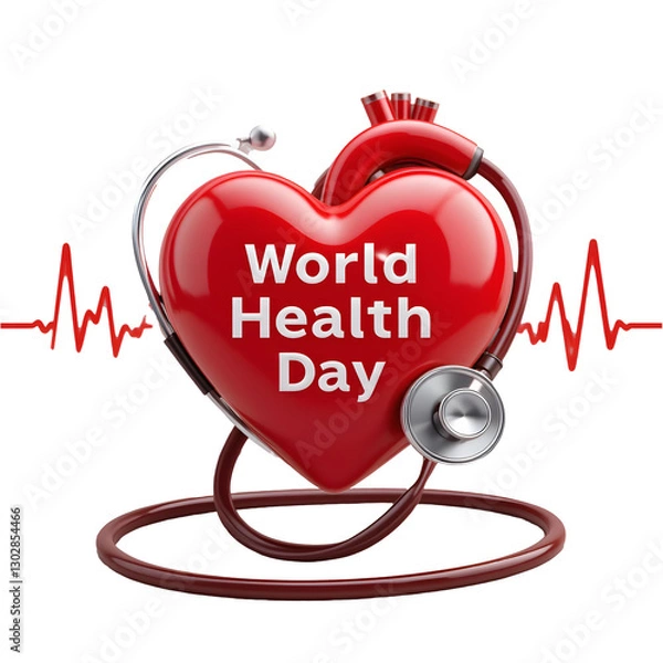 Obraz Realistic world health day background