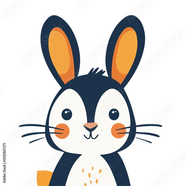 Obraz cute, animal, character, vector, cartoon, illustration, happy, set, design, graphic, funny, baby, zoo, art, adorable, background, collection, giraffe, children, isolated, lion, child, bear, print, wil