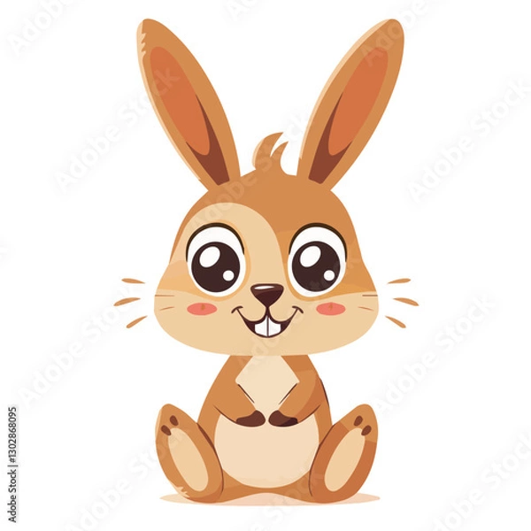 Obraz cute, animal, character, vector, cartoon, illustration, happy, set, design, graphic, funny, baby, zoo, art, adorable, background, collection, giraffe, children, isolated, lion, child, bear, print, wil