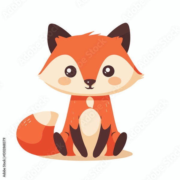 Obraz cute, animal, character, vector, cartoon, illustration, happy, set, design, graphic, funny, baby, zoo, art, adorable, background, collection, giraffe, children, isolated, lion, child, bear, print, wil