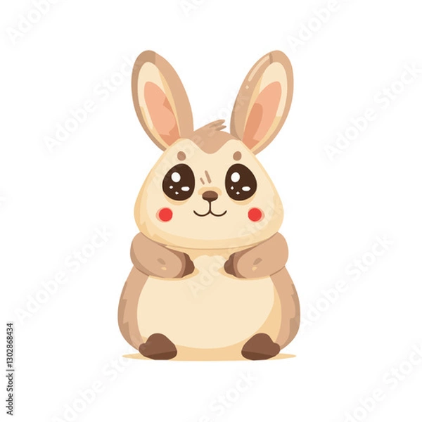Obraz cute, animal, character, vector, cartoon, illustration, happy, set, design, graphic, funny, baby, zoo, art, adorable, background, collection, giraffe, children, isolated, lion, child, bear, print, wil
