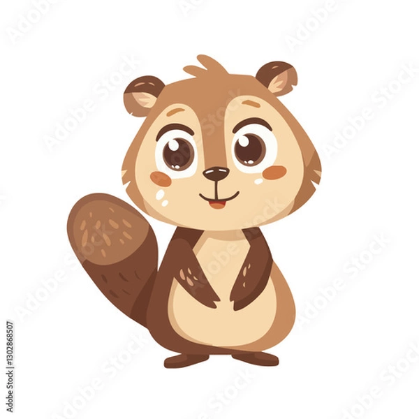 Obraz cute, animal, character, vector, cartoon, illustration, happy, set, design, graphic, funny, baby, zoo, art, adorable, background, collection, giraffe, children, isolated, lion, child, bear, print, wil