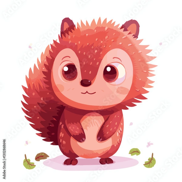 Obraz cute, animal, character, vector, cartoon, illustration, happy, set, design, graphic, funny, baby, zoo, art, adorable, background, collection, giraffe, children, isolated, lion, child, bear, print, wil