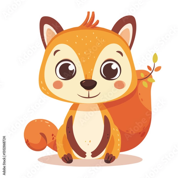 Obraz cute, animal, character, vector, cartoon, illustration, happy, set, design, graphic, funny, baby, zoo, art, adorable, background, collection, giraffe, children, isolated, lion, child, bear, print, wil