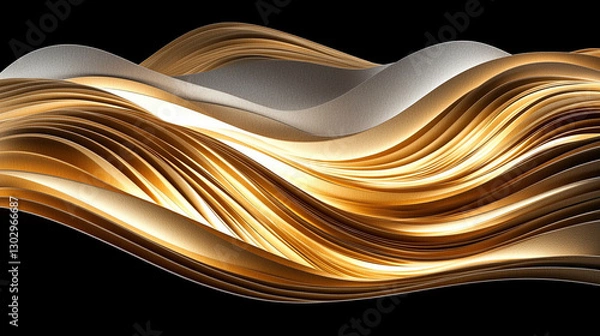 Obraz Abstract Art of Sand Patterns