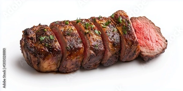 Fototapeta sliced picanha steak