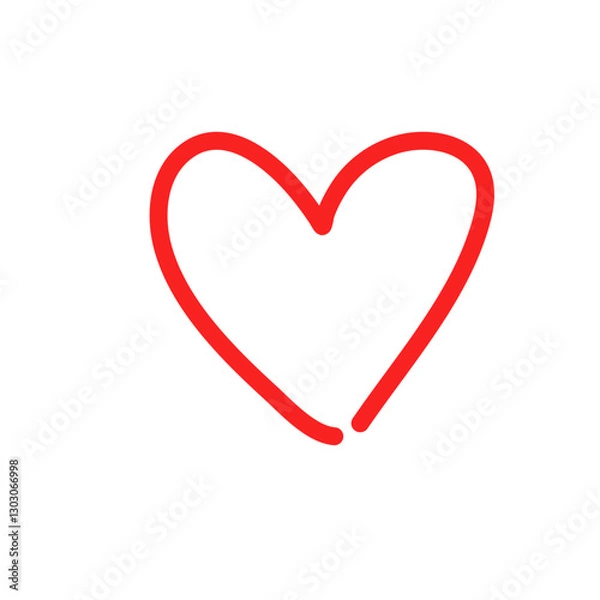 Obraz Love heart In the sign of infinity
