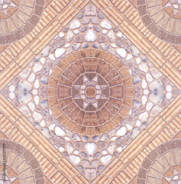 Fototapeta tiles abstract background