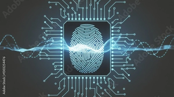 Obraz Digital cloud platform, cloud security, Anonymous AI Security, Illustrated cyber security wallpaper, data security in cloud workspace