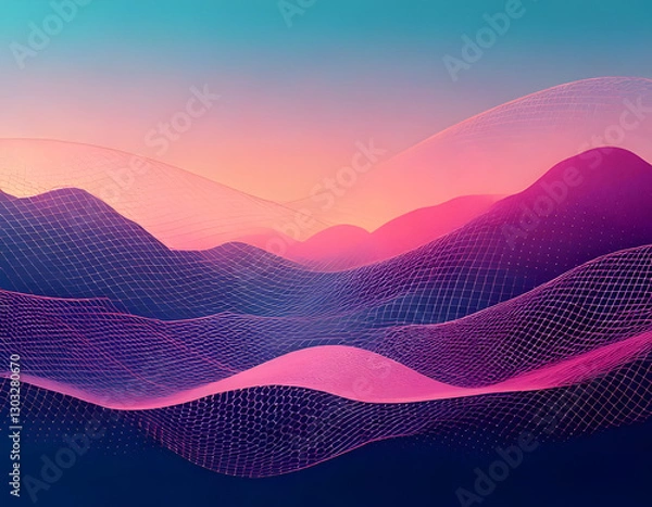 Obraz abstract wave background