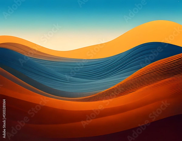 Obraz abstract wave background