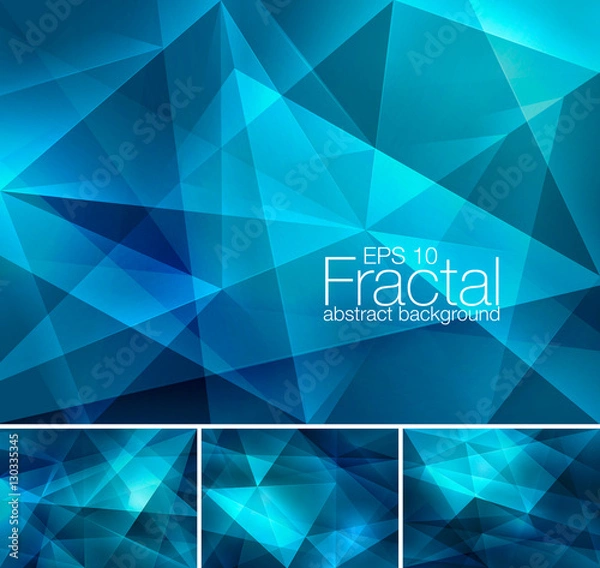 Fototapeta Fractal abstract background