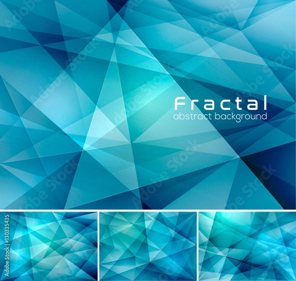 Fototapeta Fractal abstract background