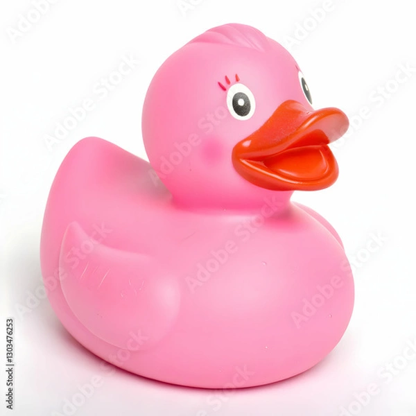 Obraz Flamingo pink inflatable 3d render with background