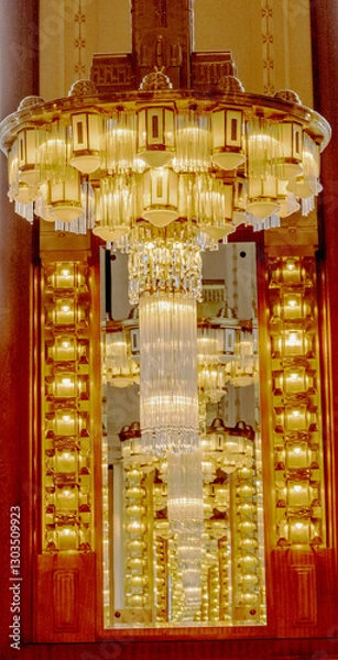 Fototapeta lantern in the interier