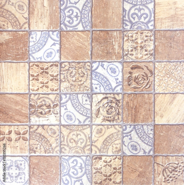 Fototapeta tiles abstract background