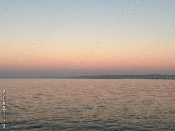 Fototapeta Sunset in monterey bay