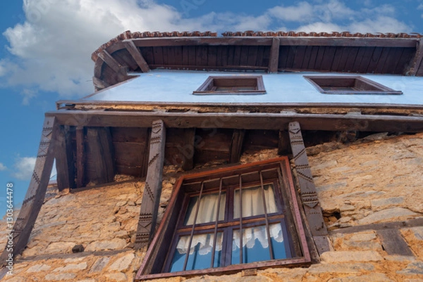 Fototapeta Village of Cumalikizik, UNESCO Heritage site, Bursa, Bursa Province, Turkey, 700 years old Ottoman village.