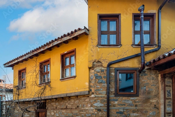 Fototapeta Village of Cumalikizik, UNESCO Heritage site, Bursa, Bursa Province, Turkey, 700 years old Ottoman village.