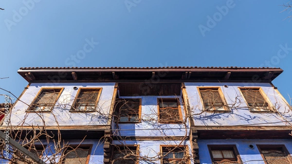 Fototapeta Village of Cumalikizik, UNESCO Heritage site, Bursa, Bursa Province, Turkey, 700 years old Ottoman village.