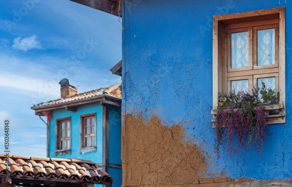 Fototapeta Village of Cumalikizik, UNESCO Heritage site, Bursa, Bursa Province, Turkey, 700 years old Ottoman village.