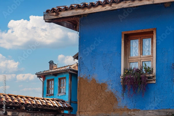 Fototapeta Village of Cumalikizik, UNESCO Heritage site, Bursa, Bursa Province, Turkey, 700 years old Ottoman village.