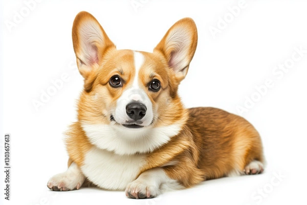 Obraz Corgi dog isolated