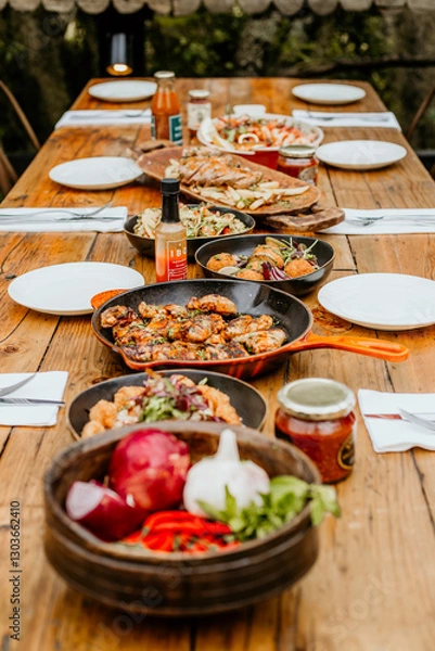 Fototapeta Buffet Food