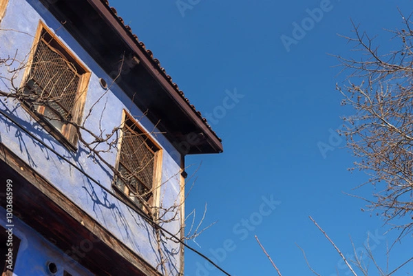 Fototapeta Village of Cumalikizik, UNESCO Heritage site, Bursa, Bursa Province, Turkey, 700 years old Ottoman village.